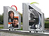 enseigne, enseignes, signalisation, lettrage, design, conception, mobilier urbain, borne lectrique, lutrin, Groupe BLH