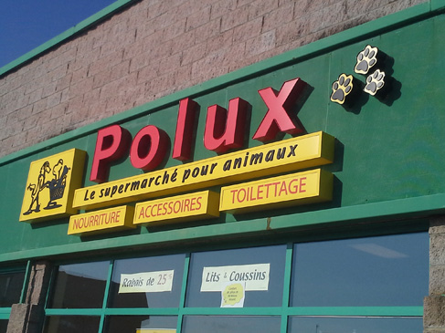 Groupe BLH, enseigne, signalisation, lettrage, design graphique, borne, mobilier urbain, lutrin