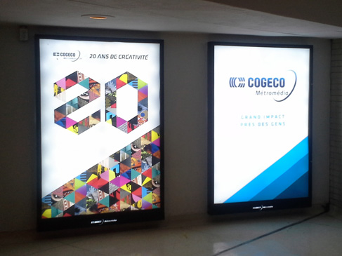 Groupe BLH, enseigne, signalisation, lettrage, design graphique, borne, mobilier urbain, lutrin